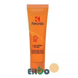 فرونیا ضد آفتاب فاقد چربی رنگ روشن 1 SPF 50
