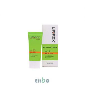 LIPOREX کرم ضد جوش رنگی بژ روشن SPF30