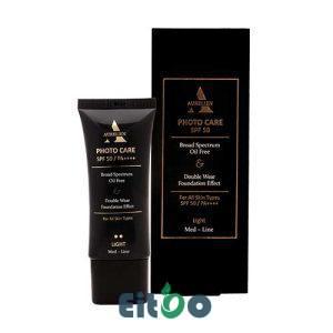 اورلین کرم ضد آفتاب رنگی-روشن spf50