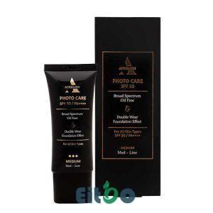 اورلین کرم ضد آفتاب رنگی-مدیوم spf50